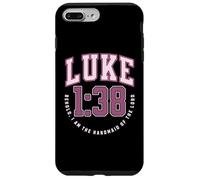 Luca Ecco l'ancella del Signore Versetti della Bibbia Cattolica Custodia per iPhone 7 Plus/8 Plus