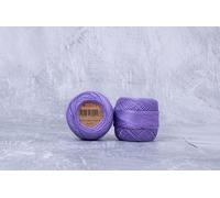 Luca-S Filo da ricamo in cotone perlato, misura 8, 100% cotone egiziano per uncinetto, filato per ricamo a punto croce, certificato Oeko TEX, 10 grammi per gomitolo colore 130
