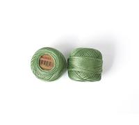 Luca-S Filo da ricamo in cotone perlato, misura 8, 100% cotone egiziano per uncinetto, filato per ricamo a punto croce, certificato Oeko TEX, 10 grammi per gomitolo colore 247