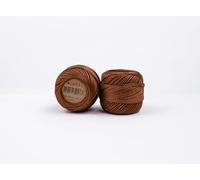 Luca-S Filo da ricamo in cotone perlato, misura 8, 100% cotone egiziano per uncinetto, filato per ricamo a punto croce, certificato Oeko TEX, 10 grammi per gomitolo colore 360