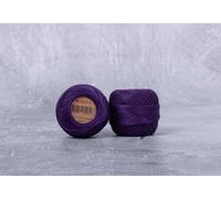 Luca-S, Filo da ricamo perline di alta qualità in cotone perlato, dimensione 8, 100% cotone egiziano per filato a crochet, filo da ricamo per punto croce, certificato Oeko TEX, 10 grammi per gomitolo