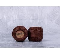 Luca-S, Filo da ricamo perline di cotone premium, dimensione 8, 100% cotone egiziano per filato a crochet, filo da ricamo per punto croce, certificato Oeko TEX, 10 grammi per gomitolo, colore 425