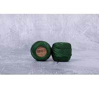 Luca-S, Filo da ricamo perline di cotone premium, dimensione 8, 100% cotone egiziano per filato a crochet, filo da ricamo per punto croce, certificato Oeko TEX, 10 grammi per gomitolo, colore 256