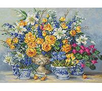 Luca-S Gabrielle B2392 - Kit punto croce, 43 x 33 cm