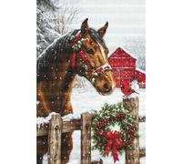 Luca-S ha contato il kit Tappiserie "Gold Collection Holiday Magic", 18x27cm