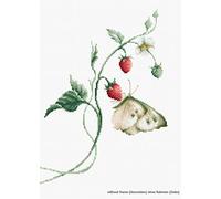 Luca-S - Kit per Quadro a Punto Croce, con Modello numerato, Motivo Profumo d'Estate