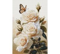 Luca-S kit punto croce contato "Il profumo delle rose", 25x39cm