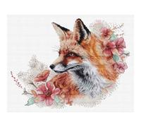 Luca-S kit punto croce contato "La volpe furba", 30x22cm