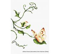 Luca-S LB2243 - Schema Punto Croce contato, Motivo Volo, 23,5 x 18,5 cm