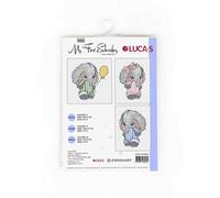 Luca-S Set per punto croce "Il mio primo ricamo m04 3 pezzi", schema di conteggi