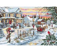 Luca-S Set per Punto Croce, Multicolore, 30 x 23 cm