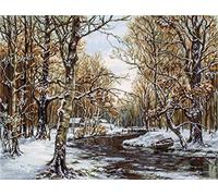 Luca-S Set per Punto Croce, Multicolore, 45 x 34 cm