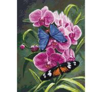 Luca-S Set per punto croce "Poesia della natura", schema per il conteggio, 23,5x