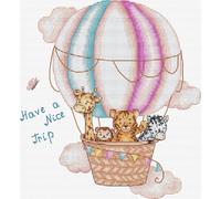 Have a Nice Trip - Kit punto croce Luca-S