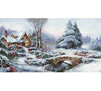 Luca-S Set punto croce, multicolore, 45 x 34 cm