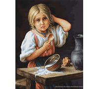 Luca-S Tarancuta - Set Punto Croce, Donna Disegno