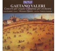 7215440 Audio Cd Gaetano Valeri - Concerti Per Organo E Sinfonie Per Orchestra