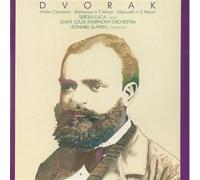 LUCA SERGIU (violino) - Concerto per violino op 53 B 108 in la (1879 82) Romanza per violino op 11 in fa Mazurca per violino op 49 in mi