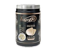 Lucaffè, Caffè 100% Arabica, 25 Cialde, aderente allo Standard ESE, 44mm Compostabili In Barattoli d’Acciaio (1)