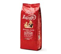 Lucaffè - Caffè in Grani Mamma Lucia 1 Kg | Caffè in Chicchi Interi da macinare per Espresso Cremoso | Tostatura Chiara | Gusto Intenso e Cremoso