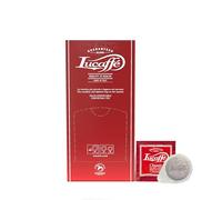 LUCAFFÈ Classic, cialde caffè Ø44mm, cialde ese, confezione 150 cialde in carta compostabili, cialde 80% caffè arabica 20% robusta, gusto dolce, aroma tostato note nocciola corpo morbido