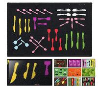 LucaHome Zerbino Cucina Moquette Antiscivolo Molto Assorbente, Zerbino Colori 50x130 cm, Zerbino per Interno, Lavabile in Lavatrice