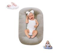 Lucakuins Sdraio Snuggle Me per neonati da 0 a 12 mesi, design Bionic, morbido cotone organico traspirante (F)