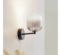 Lucande applique a LED Avelina, grigio fumo LUCANDE