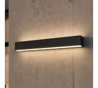 Lucande applique a LED Lengo, 50 cm antracite, up/down 3000K LUCANDE