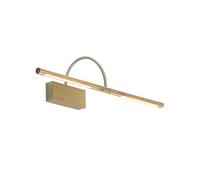 Lucande Applique (Antico) colore Marrone, in Alluminio ad es. Soggiorno & Sala da pranzo lampadina inclusa lampada per quadri applique