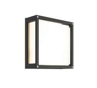 Lucande Applique da esterni dimmerabile (Moderno) colore Nero, in Alluminio applique lampada LED outdoor per facciata/parete terrazzo e balcone