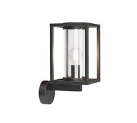 Lucande Applique da esterni dimmerabile (Moderno) colore Nero, in Alluminio applique lampada LED outdoor per facciata/parete terrazzo e balcone