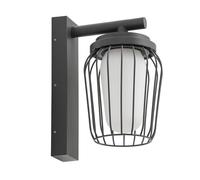 Lucande Applique da esterni dimmerabile (Moderno) colore Nero, in Alluminio applique lampada LED outdoor per facciata/parete terrazzo e balcone