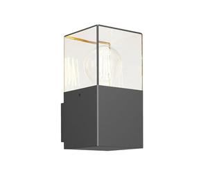Lucande Applique da esterni dimmerabile (Moderno) colore Nero, in Alluminio applique lampada LED outdoor per facciata/parete terrazzo e balcone