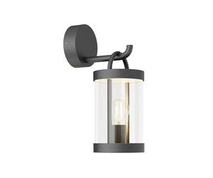 Lucande Applique da esterni dimmerabile (Moderno) colore Nero, in Alluminio applique lampada LED outdoor per facciata/parete terrazzo e balcone