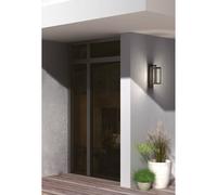 Lucande Applique da esterni LED Ferdinand, set di 2, grigio, 38 cm LUCANDE