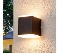 Lucande Applique da esterni Sarah con LED e diffusore LUCANDE
