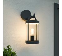 Lucande applique da esterno Cassian, 30 cm, antracite, IP54 LUCANDE