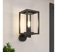 Lucande Applique da esterni dimmerabile (Moderno) colore Nero, in Alluminio applique lampada LED outdoor per facciata/parete terrazzo e balcone