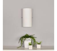 Lucande Applique in vetro semicircolare Sidra, set di 2 pezzi LUCANDE