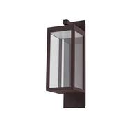 Lucande Applique LED da esterni (Moderno) colore Marrone, in Alluminio lampadina inclusa applique lampada outdoor per facciata/parete terrazzo