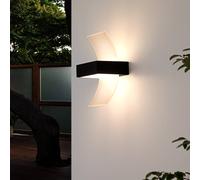 Lucande Applique parete Skadi, ricurva, a LED 9619021