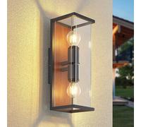Lucande Elwin applique, angolare, 2 luci LUCANDE