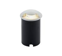 Lucande Faretto da incasso terra dimmerabile (Moderno) colore Grigio, in Alluminio esterni