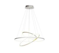 Lucande lampada a sospensione dimmerabile (Moderno) colore Grigio, in Metallo ad es. Soggiorno & Sala da pranzo lampadina inclusa Lampada lampadine per plafoniera