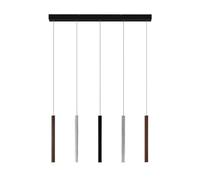 Lucande lampada a sospensione dimmerabile (Moderno) colore Nero, in Metallo ad es. Soggiorno & Sala da pranzo lampadina inclusa Lampada lampadine per plafoniera
