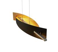 Lucande lampada a sospensione dimmerabile (Moderno) colore Nero, in Metallo ad es. Soggiorno & Sala da pranzo lampadina inclusa Lampada lampadine per plafoniera