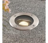 Lucande Lampada da incasso per pavimento a LED Doris, acciaio inox LUCANDE