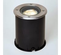 Faretto da incasso terra 'JOS' (Moderno) colore Grigio, in Acciaio Inox (3 luci, lampadina inclusa) di Lucande | lampada da esterni per giardino, terrazzo, balcone e casa