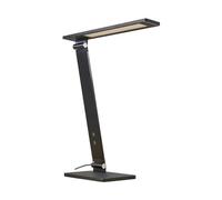 Lucande Lampada da tavolo LED dimmerabile (Moderno) colore Nero, in Alluminio ad es. Studio & Ufficio lampadina inclusa lampada scrivania a